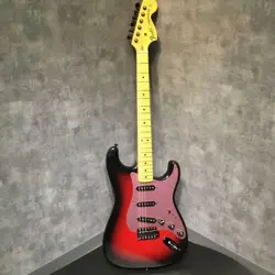 FENDER JAPAN KEN STRATOCASTER GALAXY RED 2021 USED ELECTRIC GUITAR ST