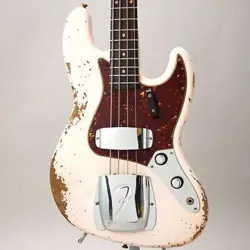 NEW FENDER CUSTOM SHOP 1961 JAZZ BASS HEAVY RELIC (SUPER FADED AGED SHELL PINK)