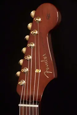 FENDER ISHIBASHI FSR MIJ TRADITIONAL 60S STRATOCASTER WALNUT TOP GOLD HARDWARE