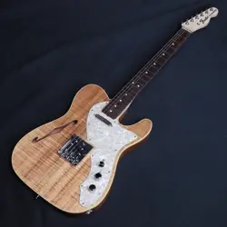 FENDER ISHIBASHI FSR MIJ TRADITIONAL 60S TELECASTER THINLINE KOA TOP MAHOGANY