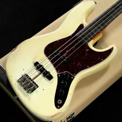 FENDER NEW AMERICAN VINTAGE 64 JAZZ BASS OLIMPIC WHITE