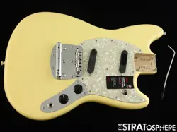 FENDER AMERICAN PERFORMER MUSTANG SERIES LOADED BODY USA VINTAGE WHITE