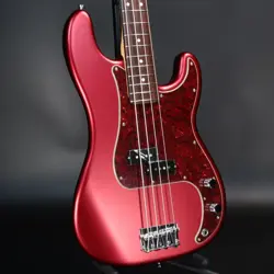 FENDER MADE IN JAPAN FSR HYBRID II PRECISION BASS SATIN CANDY APPLE *HR984