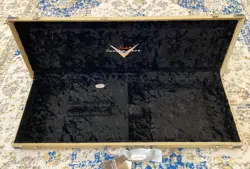 2024 FENDER CUSTOM SHOP HARDSHELL CASE STRATOCASTER TELECASTER BLONDE & BLACK