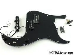 FENDER DUFF MCKAGAN DELUXE P PRECISION BASS LOADED PICKGUARD DUNCAN SPLIT TBX