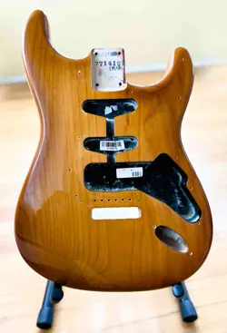 2020 FENDER AMERICAN PERFORMER STRATOCASTER BODY HONEY BURST - USA STRAT BODY