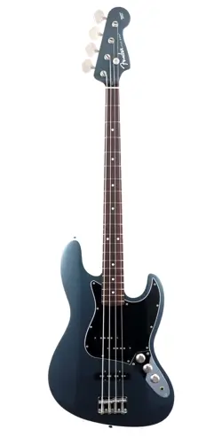 FENDER JAPAN AJB AERODYNE JAZZ BASS DOLPHIN BLUE ELECTRIC BASS GUITAR