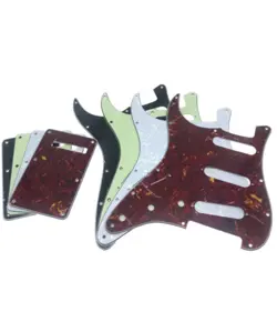 LEFT HANDED GUITAR SSS PICKGUARD TREMOLO COVER FOR FENDER STRAT STRATOCASTER