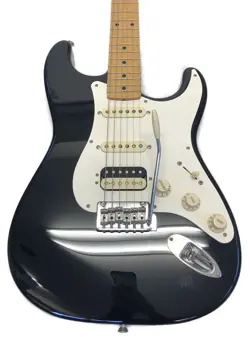 FENDER JAPAN HYBRID 50S STRATOCASTER GUITAR BLACK MADE IN JAPAN