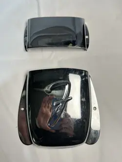 VINTAGE FENDER 1965 JAZZ BASS BRIDGE PICKUP COVER SET