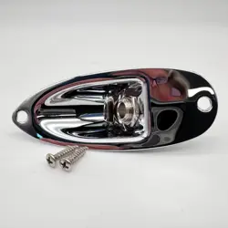 FENDER USA STRATOCASTER JACK PLATE AND JACK MINT/NEW 24123