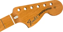 FENDER ROASTED MAPLE VINTERA MOD 70S STRATOCASTER NECK 21 MEDIUM JUMBO FRETS