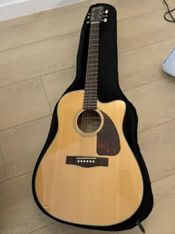 FENDER CD-140SCE DREADNOUGHT 12 STRING GUITAR NATURAL W WALNUT ACOUSTIC ELECTRIC