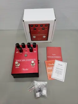 94-KK190-60S FENDER SANTA ANA OVERDRIVE EFFECTOR OPERATION CONFIRMED