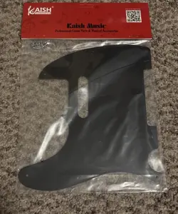 KAISH MUSIC BLACK FENDER TELECASTER PICKGUARD