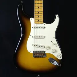 FENDER CUSTOM SHOP 1956 STRATOCASTER RELIC USED BODY 2-TONE SUNBURST W/HARD CASE