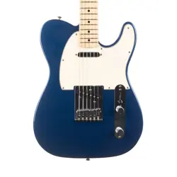 USED FENDER STANDARD SERIES TELECASTER BLUE 2005