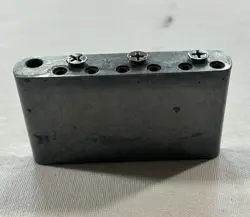 2004 FENDER STRATOCASTER STANDARD MIM TAPERED ALLOY TREMOLO BLOCK W/ HW