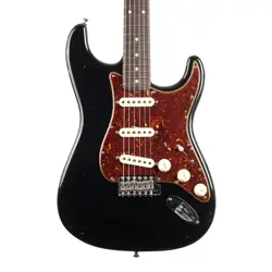 USED FENDER CUSTOM SHOP POSTMODERN STRATOCASTER JOURNEYMAN RELIC - AGED BLACK