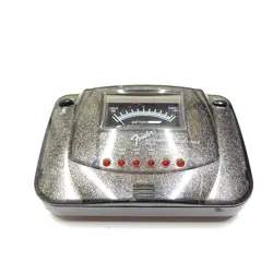 FENDER AG-6 TONE AUTOMATIC GUITAR TUNER SILVER ELECTRIC BASS MUSICAL A8