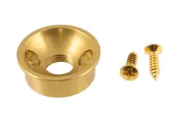 NEW - ELECTROSOCKET JACK PLATE FOR FENDER TELE - GOLD