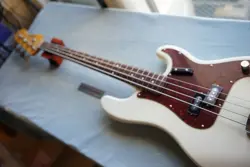 FENDER MADE IN JAPAN HAMA OKAMOTO PRECISION BASS OLYMPIC WHITE BRAND NEW