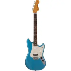 FENDER MADE IN JAPAN LIMITED CYCLONE LAKE PLACID BLUE ELECTRIC GUITAR W/GIG BAG