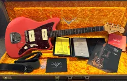 FENDER CUSTOM SHOP 1962 JAZZMASTER JOURNEYMAN SUPER FADED AGED FIESTA RED 2022