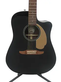 FENDER REDONDO PLAYER WALNUT FINGERBOARD JETTY BLACK 2018 