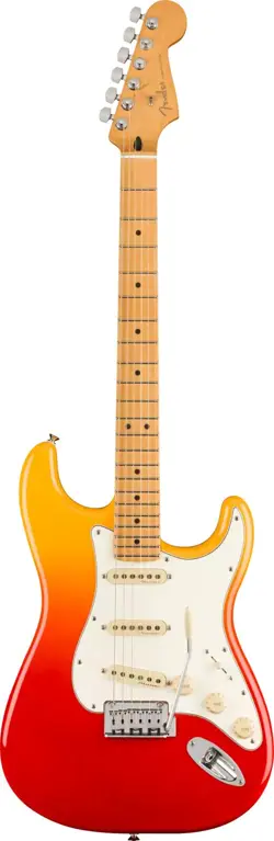 FENDER PLAYER PLUS STRATOCASTER MAPLE TEQUILA SUNRISE ELECTRIC GUITAR