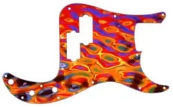 P BASS PRECISION PICKGUARD CUSTOM FENDER 13 HOLE GUITAR PICK GUARD PSYCHORIPPLES