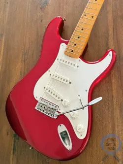 FENDER STRATOCASTER, ’57, CANDY APPLE RED, 1993, EXCELLENT CONDITION