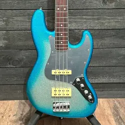 FENDER LIMITED PLAYER PLUS X BLU DETIGER JAZZ BASS 4 STRING ELECTRIC BASS GUITAR