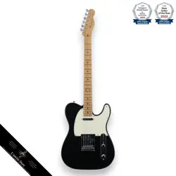 FENDER AMERICAN TELECASTER 2000 BLACK MAPLE FINGERBOARD ELECTRIC GUITAR JP