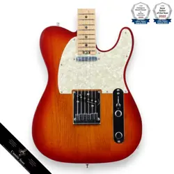 FENDER AMERICAN ELITE TELECASTER MN ACB 2016 USA WITH CASE  ACCESSORIES JP