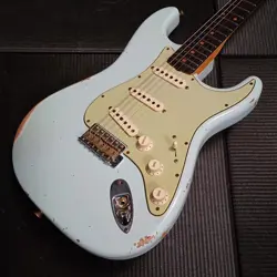 FENDER CUSTOM SHOP 1962 STRATOCASTER RELIC SONIC BLUE -2021-