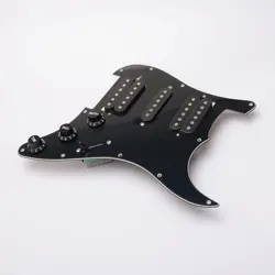 LOADED PICKGUARD BLACK