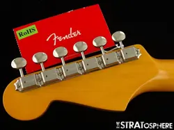 FENDER AV II AMERICAN VINTAGE 61 STRAT NECK + TUNERS 1961 STRATOCASTER ROSEWOOD
