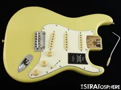 FENDER PLAYER II STRATOCASTER STRAT LOADED BODY, ALDER STRAT HIALEAH YELLOW