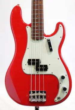 FENDER NEW AMERICAN VINTAGE '63 PRECISION BASS SEMINOLE RED