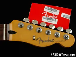 FENDER PLAYER II TELECASTER HH TELE NECK + TUNERS ROLLED EDGES 