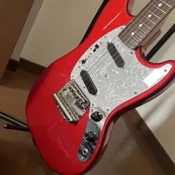 RARE FENDER MUSTANG ELECTRIC GUITAR MADE IN JAPAN K-ON AZUNYAN