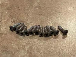 1964 1965 1966 SET FENDER PICKGUARD SCREWS GUITAR BASS JAZZ PRECISION TELECASTER