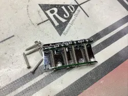 FENDER MIM VINTERA SERIES BASS GUITAR BRIDGE 4 STRING CHROME