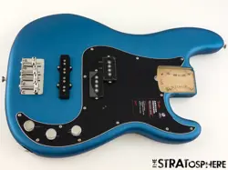 FENDER AMERICAN PERFORMER PRECISION P BASS LOADED BODY SATIN LAKE PLACID BLUE.