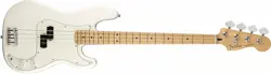 FENDER PLAYER PRECISION BASS, MAPLE - POLAR WHITE