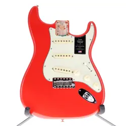 FENDER AMERICAN VINTAGE II '61 STRATOCASTER BODY FIESTA RED FINISH FULLY LOADED!