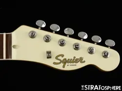 FENDER SQUIER PARANORMAL OFFSET TELECASTER SJ TELE NECK & TUNERS 