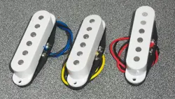 SINGLE COIL GUITAR PICKUPS SET - ALNICO - PARTS TO FIT FENDER STRAT 