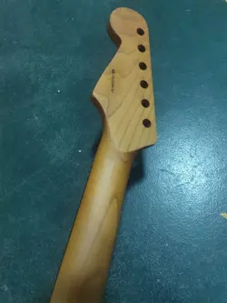 DIY ELECTRIC GUITAR NECK ROASTED MAPLE 22 FRET FOR FENDER ST STYLE REPLACEMENT